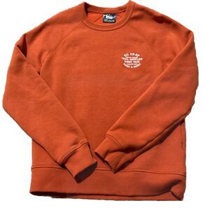 REI Co-Op Crew Neck Sweatshirt Orange Unisex‎ Size XSMALL
